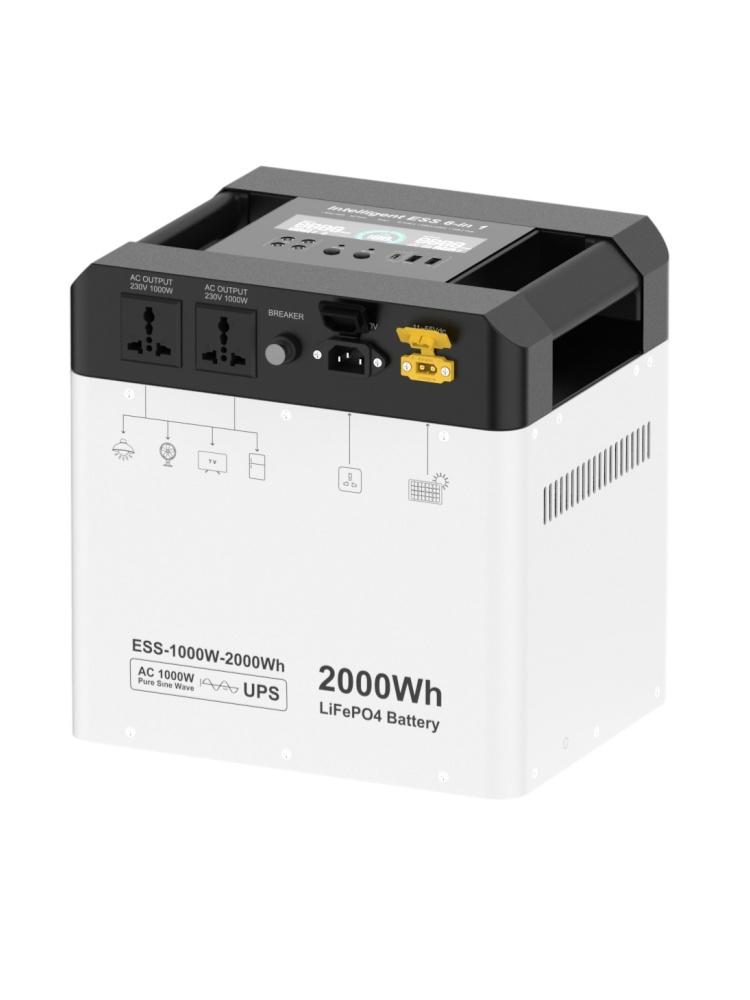 ESS-1000W-2000Wh便携式储能电源